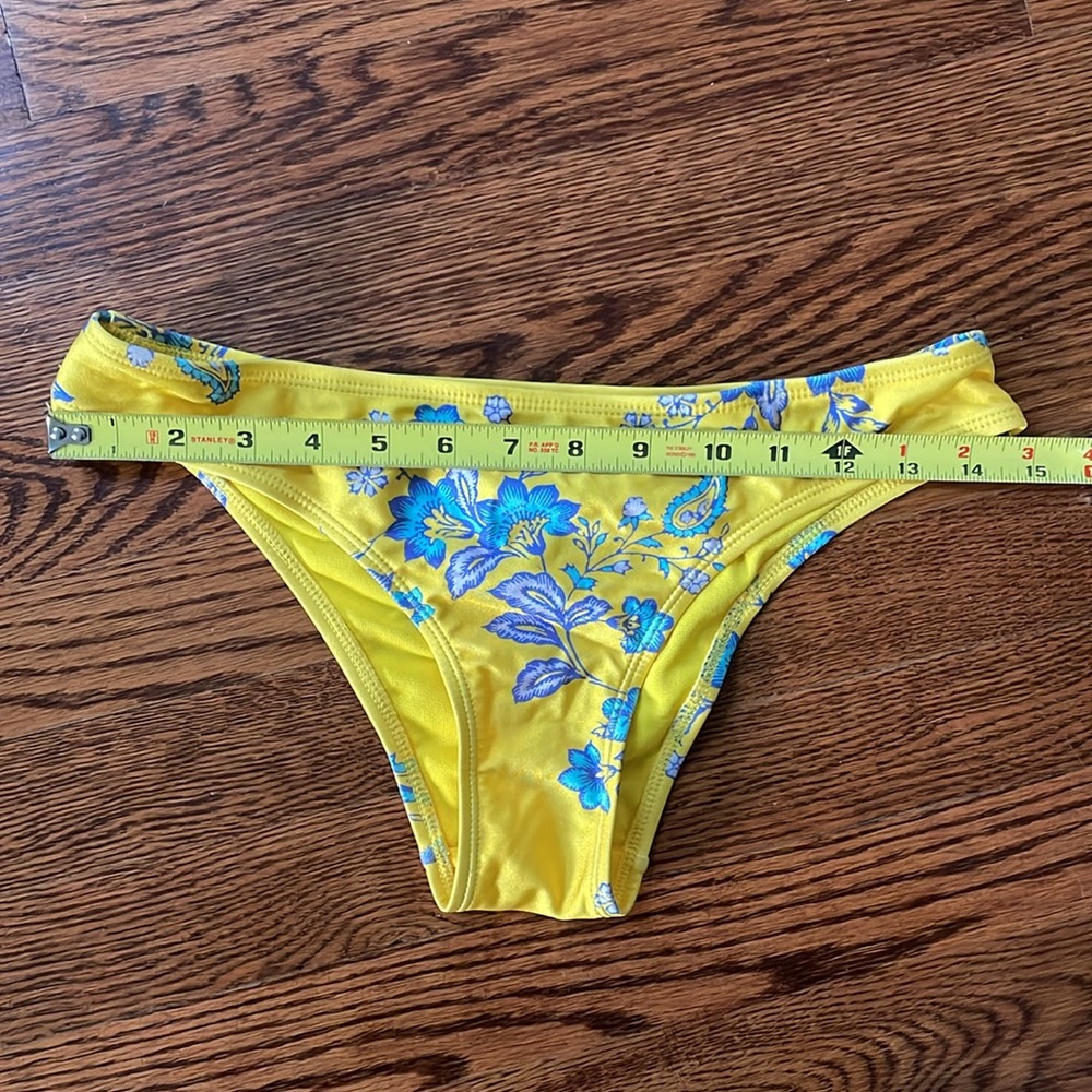 Yellow Floral Bikini Set - Picture 6 of 6